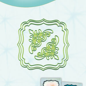 Leabilitie® Corner Frame Vintage snij en embossing mal LCR45.2724
