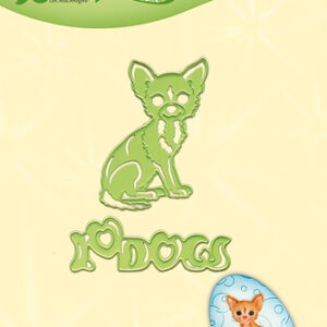 Leabilitie® Chihuahua snij en embossing mal LCR45.3059