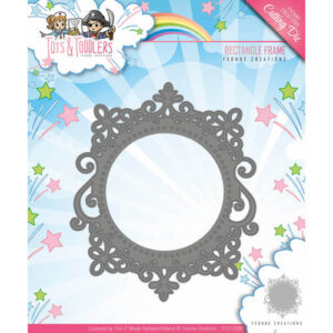 Die - Yvonne Creations - Tots and Toddlers - Rectangle Frame YCD10090