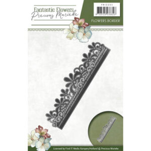 Die - Precious Marieke - Fantastic Flowers - Flowers border PM10093