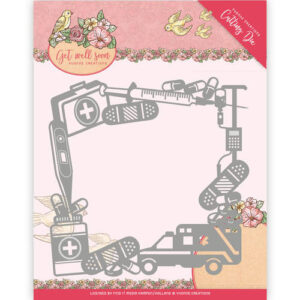 Die - Yvonne Creations - Get Well Soon - Get Well Frame Yvonne Creations YCD10100