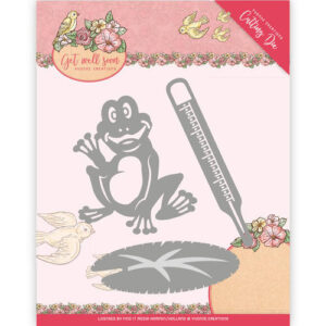 Die - Yvonne Creations - Get Well Soon - Get well frog Yvonne Creations YCD10103