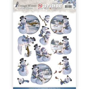 Stansvel Amy Design - Vintage Winter - Snowman SB10214