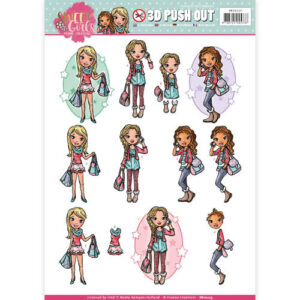 Stansvel - Yvonne Creations - Sweet Girls - My World SB10223