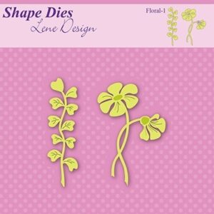 Nellie Snellen flowers & leaves "floral-1" SDL049