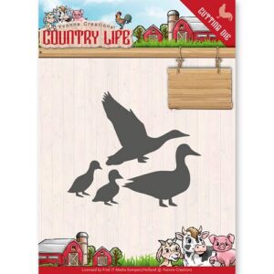 Dies - Yvonne Creations - Country Life Ducks YCD10126
