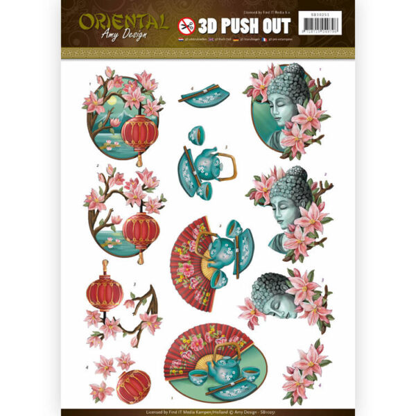 Push Out - Amy Design - Oriental - Culture Amy Design SB10251