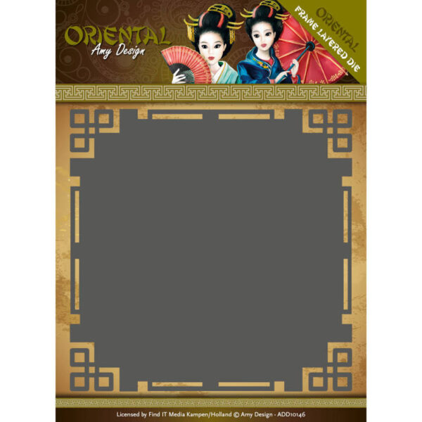 Dies - Amy Design Oriental - Frame Layered Dies Amy Design ADD10146