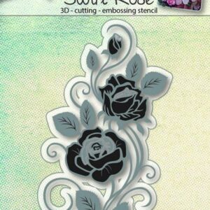 Joy stencil roos swirl 6002/0652