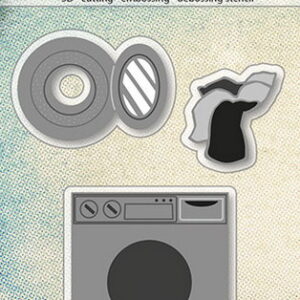 Joy! stencil 3D wasmachine 6002/0673