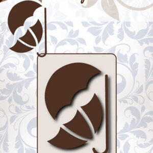 Joy! stencil vintage flourishes paraplu : 6003/0084
