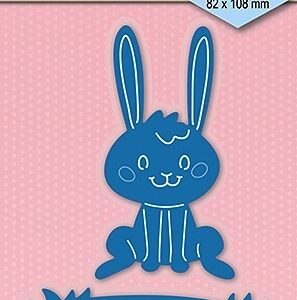 Shape Dies blue Easter "Hare"" Nellie Snellen SDB027