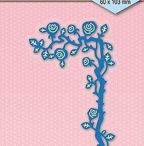 Shape Dies blue "Roses corner-2" Nellie Snellen SDB037