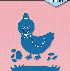 SDB030 Shape Dies Blue, Easter: "Chicken"