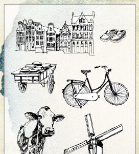 6410/0403 Clearstempel - Holland