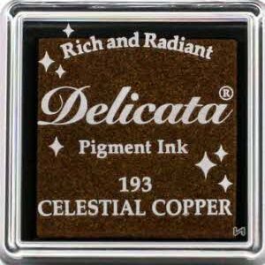 DE-SML-193 Delicata small inkpads Celestial copper