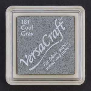 VK-SML-181 Versacraft inkpad small Cool Gray
