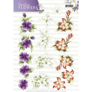 3D Knipvel - Precious Marieke - Timeless Flowers - Lillies CD11085