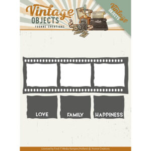 Dies - Yvonne Creations - Vintage Objects - Film Strip YCD10133
