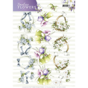 3D Knipvel - Precious Marieke - Timeless Flowers - Bouquets CD11081-HJ1501