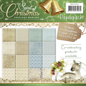 Paperpack - Precious Marieke - Spirit of Christmas Artikelnummer: PMPP10011