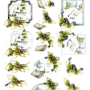 3D Knipvel - Precious Marieke - Spirit of Christmas - Landscape Artikelnummer: CD10733