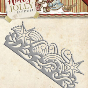 Snijmal Yvonne creations Snowflake Border YCD10069