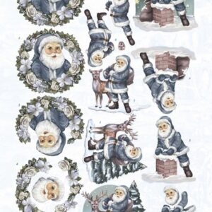 3D Knipvel - Amy Design - The feeling of Christmas - Santa Claus  CD10921
