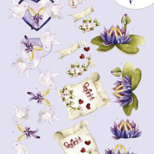 3D Knipvel - Precious Marieke - Wedding Precious Marieke CD10938