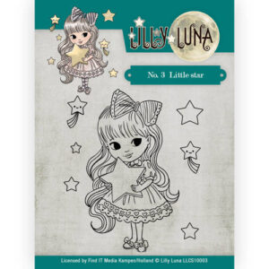 Clearstamp -Lilly Luna - Little Star LLCS10003