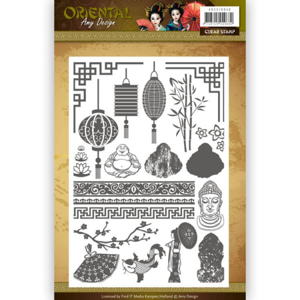 Clearstamp - Amy Design Oriental Amy Design ADCS10040