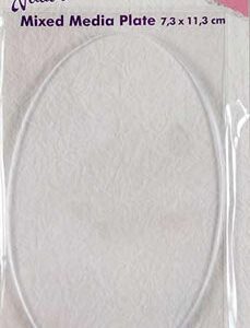 Mixed Media plate oval 73x113
