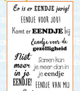 Clear Stamp eendje voor jou/cs0985