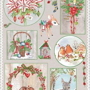 A4 knipvel Els country christmas 1 EWK 1245