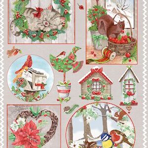 A4 knipvel Els country christmas 2 EWK 1246