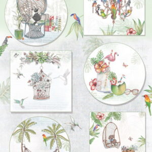 Marianne design knipvel Els tropical dreams EWK1260