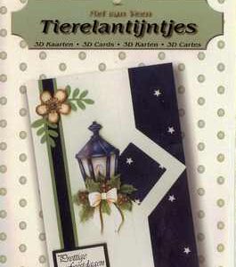 tierlantijntijntjes 5 kaarten n1202 creme