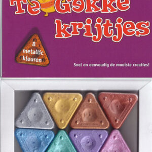 te gekke krijtjes metalic kleuren