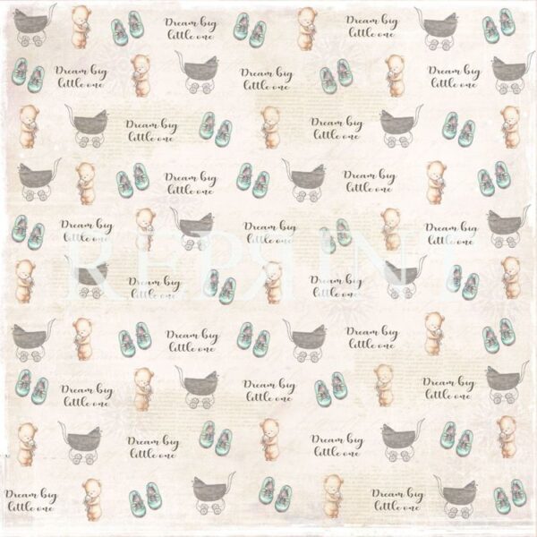 Reprint Dream Big Collection Patterned paper RP0230