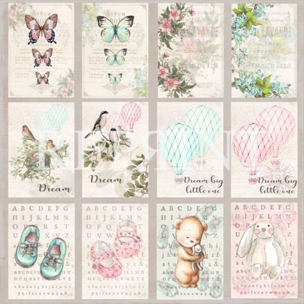 Reprint Dream Big Collection Patterned paper RP0233