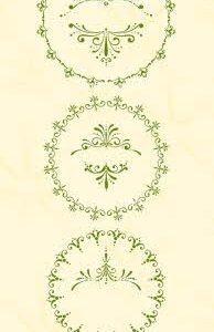 55.3417 Clear stamp Decorations 1 small