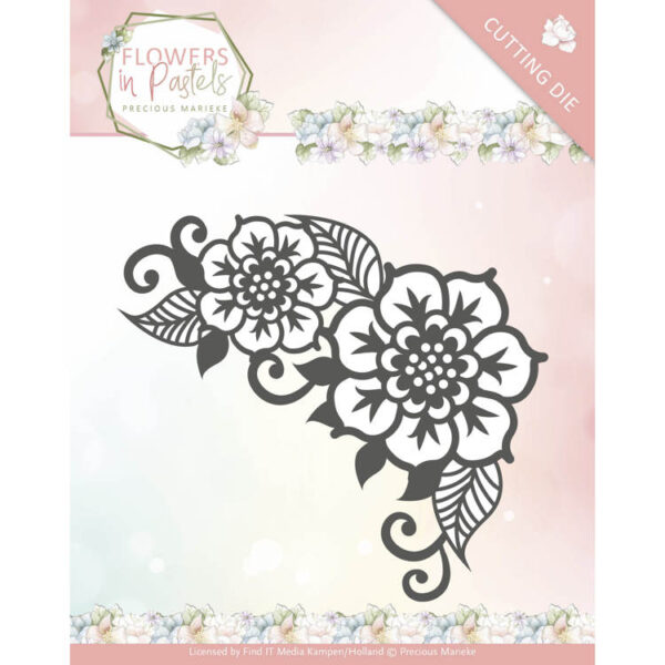 Dies - Precious Marieke - Flowers in Pastels - Floral Corner  PM10136