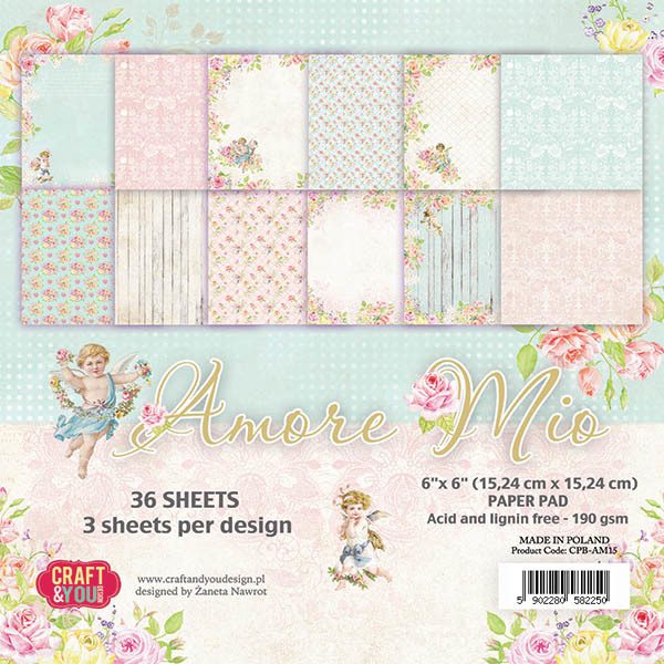 CPB-AM15 AMORE MIO Small Paper Pad