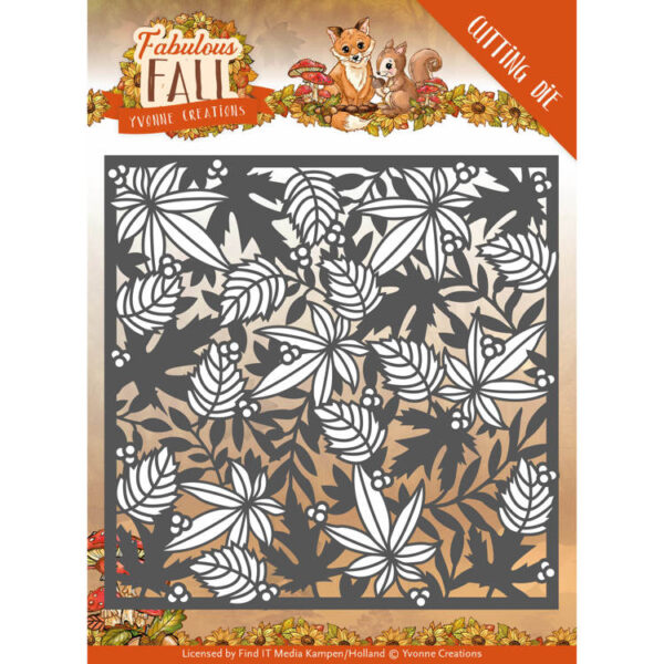 Dies - Yvonne Creations - Fabulous Fall - Autumn Frame  YCD10147