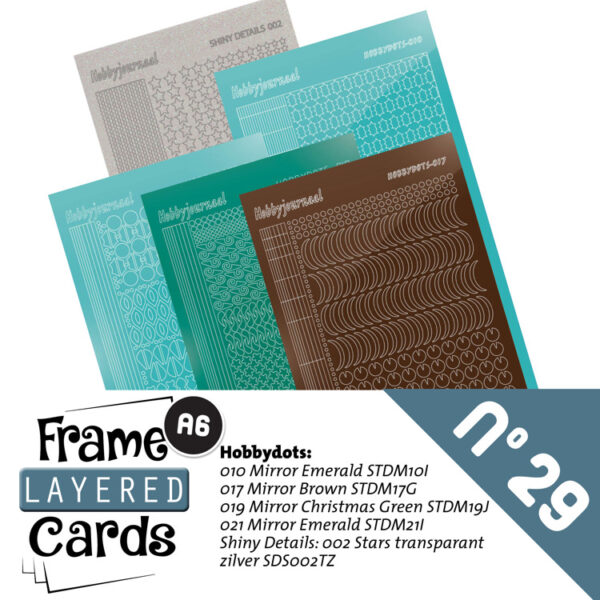 Frame Layered Cards 29 - Stickerset