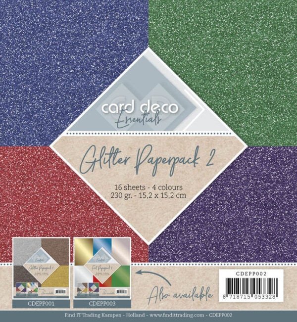 Glitter Paperpack 2  CDEPP002
