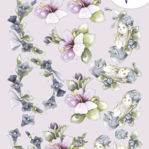 3D Knipvel - Precious Marieke - Fairy Flowers CD11125