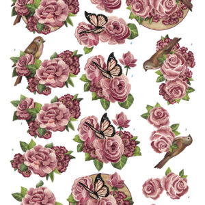 3D Knipvel - Amy Design - Flowers CD11126