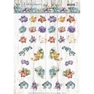 knipvel - Precious Marieke - Winter Flowers - Mini  CD11198