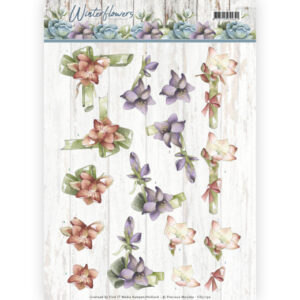 3D knipvel - Precious Marieke - Winter Flowers - Amaryllis  CD11190